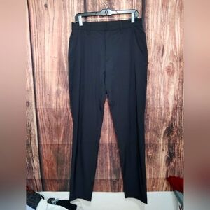 Fabletics Mens Classic Black Dress Pants Size 29×34 NWT